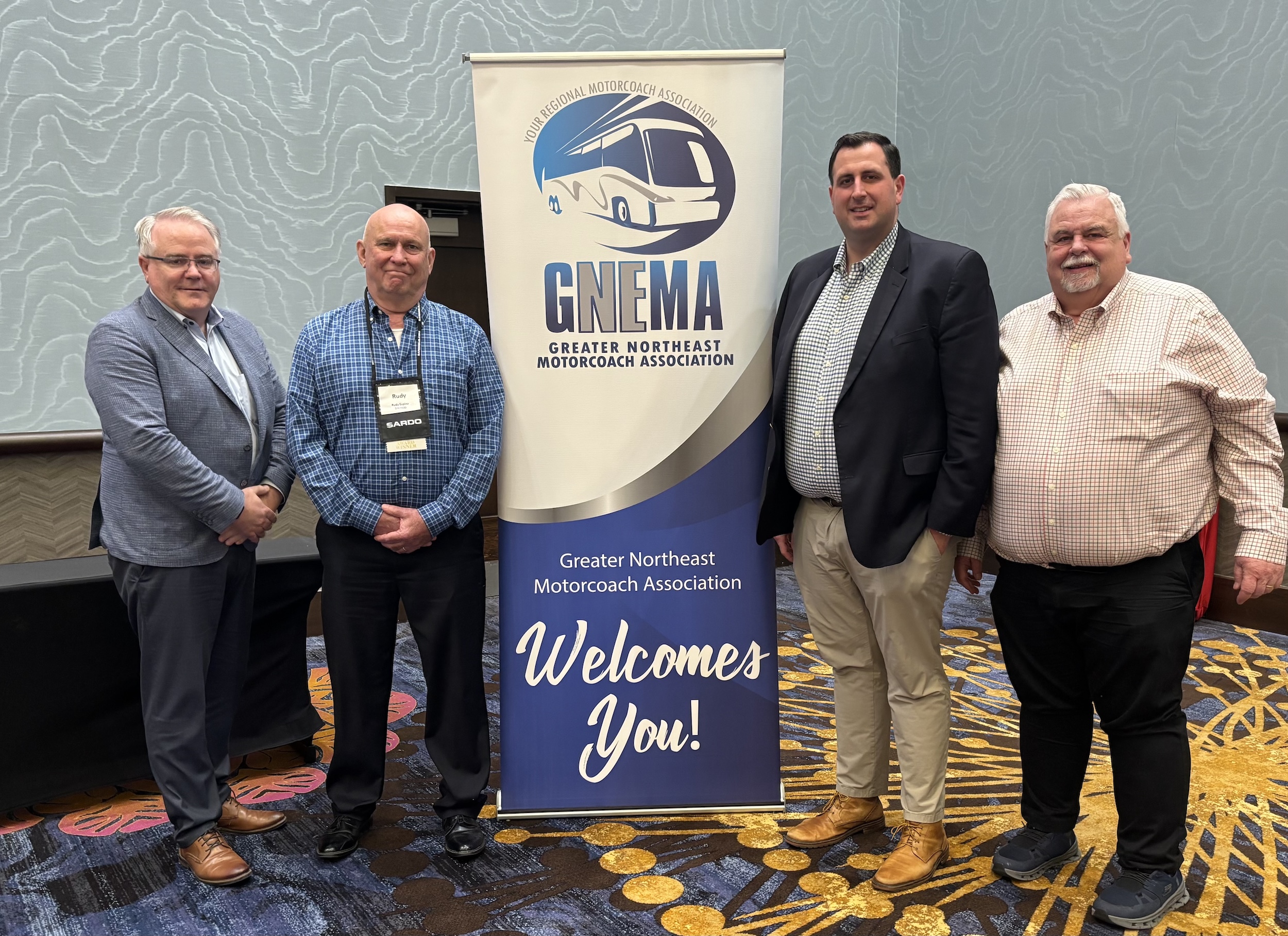 DATTCO, Inc. Announces Rudy Supina as Recipient of Greater Northeast Motorcoach Association’s Motorcoach Professional Award